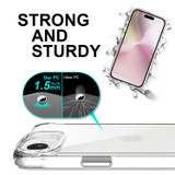 iCoverLover iPhone 17e Shockproof Case – Clear | Durable & Stylish
