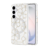 Galaxy S26 Case-Mate Floral Gems MagSafe Gold Case