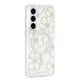 Galaxy S26+ Case-Mate Floral Gems MagSafe Gold Case
