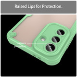 For Samsung Galaxy A37 5G Case | Armor Glaze Shockproof Cover, Green | iCoverLover Australia
