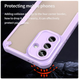 For Samsung Galaxy A37 5G Case | Armor Glaze Shockproof Cover, Purple | iCoverLover Australia