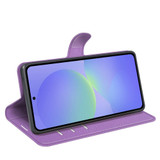 For Samsung Galaxy A37 5G Case | Lychee Texture PU Leather Wallet Cover, Purple | iCoverLover Australia
