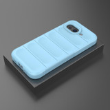 For Google Pixel 10a 5G Case | Magic Shield TPU & Flannel Cover, Light Blue | iCoverLover Australia