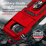 For Google Pixel 10a 5G Case | Sliding Camera Cover & Ring Kickstand, Red | iCoverLover Australia