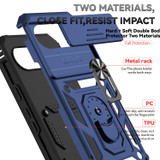 For Google Pixel 10a 5G Case | Sliding Camera Cover & Ring Kickstand, Blue | iCoverLover Australia