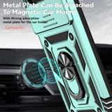 For Google Pixel 10a 5G Case | Sliding Camera Cover & Ring Kickstand, Green | iCoverLover Australia