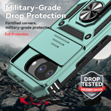 For Google Pixel 10a 5G Case | Sliding Camera Cover & Ring Kickstand, Green | iCoverLover Australia