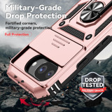 For Google Pixel 10a 5G Case | Sliding Camera Cover & Ring Kickstand, Rose Gold | iCoverLover Australia