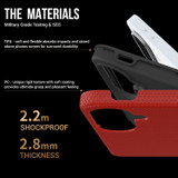 Samsung Galaxy A57 5G Armour Case Red Rugged Shockproof Protective Phone Cover