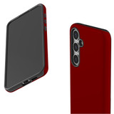 Armor Case for Samsung Galaxy S24 - Maroon Red | iCoverLover