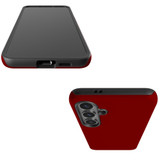 Armor Case for Samsung Galaxy S24 - Maroon Red | iCoverLover
