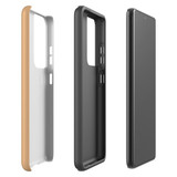 Armor Case for Samsung Galaxy S21 Ultra - Peach Orange | iCoverLover