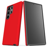 Samsung Galaxy S23 Ultra Slim Protective Case - Red | iCoverLover