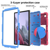 Armor Case for Samsung Galaxy Tab A8 10.5in (2021) - Rose Red + Blue | iCoverLover