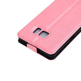 Pink Vertical Flip Samsung Galaxy Note FE Case | Leather Samsung Galaxy Note FE Cases | Leather Samsung Galaxy Note FE Covers | iCoverLover