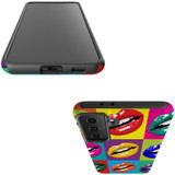 Samsung Galaxy S22 Slim Protective Case - Multicolour | iCoverLover