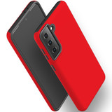 Samsung Galaxy S21 FE Premium Protective Case - Red | iCoverLover