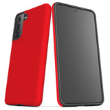 Samsung Galaxy S21 FE Premium Protective Case - Red | iCoverLover