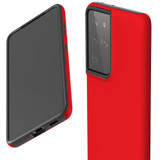 Samsung Galaxy S21 Ultra Protective Case - Red | iCoverLover