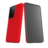 Samsung Galaxy S21 Ultra Protective Case - Red | iCoverLover