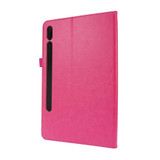 Samsung Galaxy Tab S7 Folio Case - Rose Red | iCoverLover
