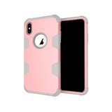 Armor Case for iPhone XS Max - Rose Gold+Grey | iCoverLover