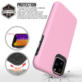 iPhone 11 Pro Slim Protective Back Case in Pink | iCoverLover