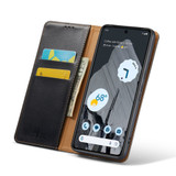 Fierre Shann Wallet Case for Google Pixel 8a - Black | iCoverLover