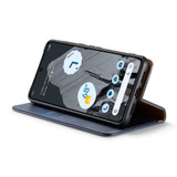 Fierre Shann Wallet Case for Google Pixel 8a - Blue | iCoverLover
