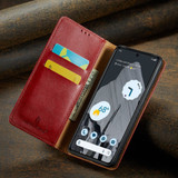 Fierre Shann Wallet Case for Google Pixel 9 Pro - Red | iCoverLover