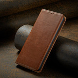 Fierre Shann Wallet Case for Google Pixel 9 Pro - Brown | iCoverLover