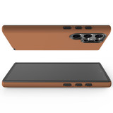 Samsung Galaxy S23 Ultra Wallet Case - Brown | iCoverLover
