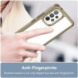 Clear Grey Case for Samsung Galaxy A53 5G | iCoverLover