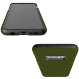 Samsung Galaxy S10e Armor Case - Army Green | iCoverLover