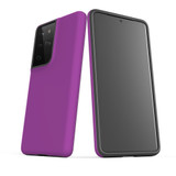 Samsung Galaxy S21 Ultra Protective Case - Purple | iCoverLover