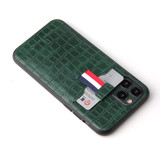 Fierre Shann iPhone 11 Back Case - Green | iCoverLover