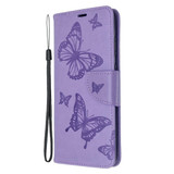 Purple Wallet Case for Samsung Galaxy S20 Ultra | iCoverLover