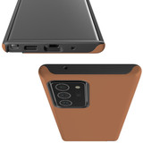 Samsung Galaxy Note 20 Ultra Brown Wallet Case | iCoverLover