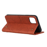 iPhone 11 Pro Max Wallet Case - Brown | iCoverLover