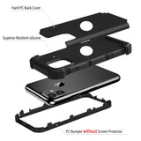 Armor Case for iPhone 11 - Black | iCoverLover