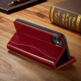 Fierre Shann Wallet Case for iPhone 11 - Red | iCoverLover