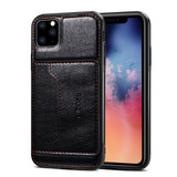 Dibase Wallet Case for iPhone 11 Pro - Black | iCoverLover