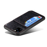 Dibase Wallet Case for iPhone 11 Pro - Black | iCoverLover