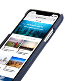 Fierre Shann iPhone 11 Pro Max Back Case - Blue | iCoverLover
