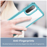 Samsung Galaxy A17 Slim Clear Blue Back Case | iCoverLover