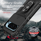 Google Pixel 9 Heavy Duty Armor Case - Black | iCoverLover