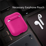 Magenta Silicone Case for Apple AirPods 2nd Gen | iCoverLover