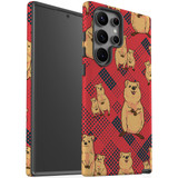 Samsung Galaxy S23 Ultra Patterned Back Cover Case | iCoverLover