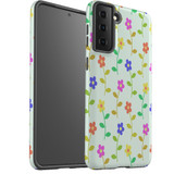 Samsung Galaxy S21 Slim Protective Case - Multicolour | iCoverLover