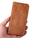 Fierre Shann iPhone 11 Pro Max Wallet Case - Khaki | iCoverLover
